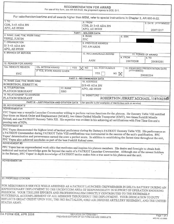 Army Profile Form Fillable Printable Forms Free Online